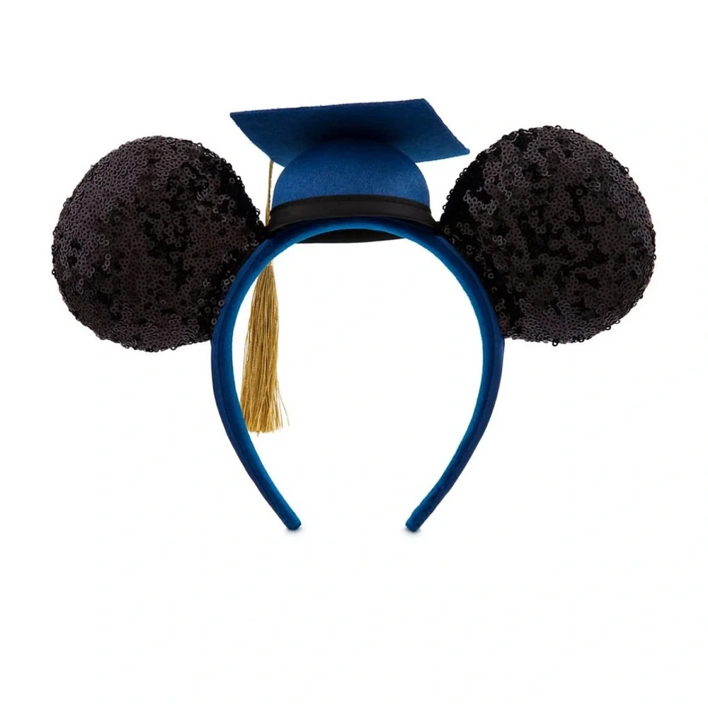 Disney Parks Mickey Mouse Graduation Cap Ear Headband Class of 2022